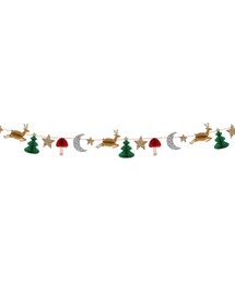 こども ビームス(コドモビームス)のMeri Meri / クリスマス ガーランド Honeycomb Festive Icon Garland(その他雑貨)