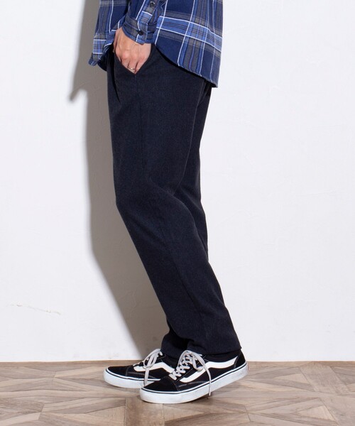 GLOSTER（グロスター）の「【GLOSTER/グロスター】wonder shape ウール調 イージーパンツ（その他パンツ・メンズ・ダークネイビー/オリーブ/ブラック系その他3/グレー・M/L/S/XL）」の9枚目の写真