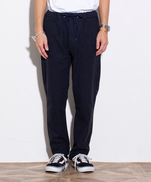 GLOSTER（グロスター）の「【GLOSTER/グロスター】wonder shape ウール調 イージーパンツ（その他パンツ・メンズ・ダークネイビー/オリーブ/ブラック系その他3/グレー・M/L/S/XL）」の12枚目の写真