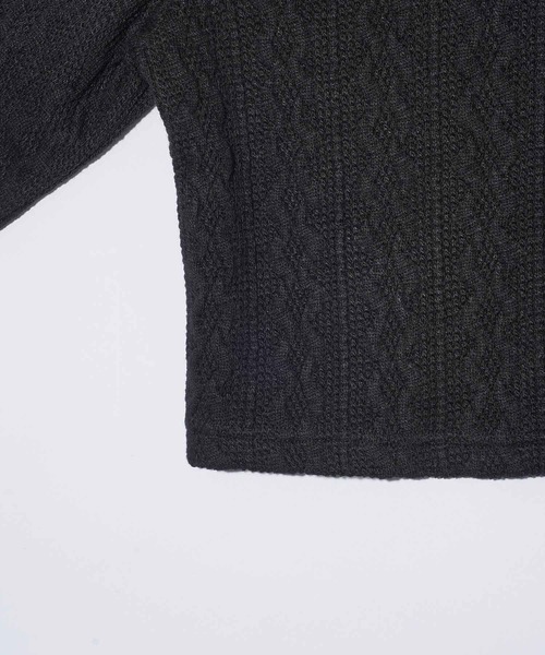 X-girl（エックスガール）の「GOOD GIRL TOP（シャツ/ブラウス・レディース・ブラック/ホワイト・S/M）」の19枚目の写真