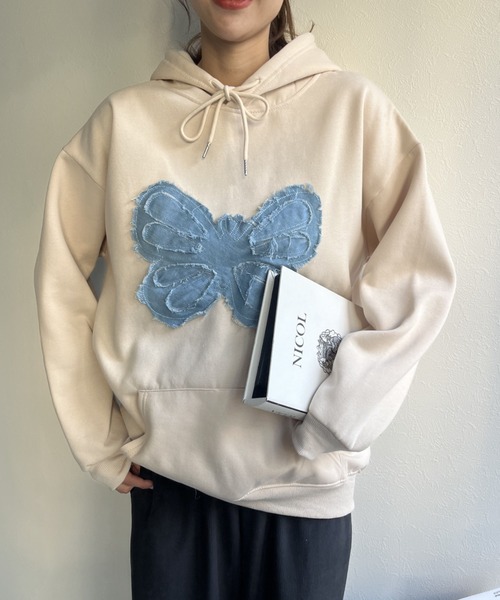 LAVANDA ラバンダ 裏起毛スウェットパーカー ボリューム LAVANDA ラバンダ 裏起毛スウェットパーカー ボリューム