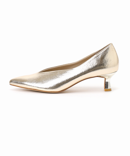 LE TALON（ルタロン）の「4.5cmポインテッドハイバンプパンプス（パンプス・レディース・アイボリー/ゴールド/ブラック系その他/モスグリーン・24cm/22.5cm/24.5cm/22cm/23.5cm/25.5cm/23cm/25cm/21/21.5）」の5枚目の写真