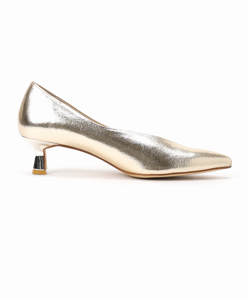 LE TALON（ルタロン）の「4.5cmポインテッドハイバンプパンプス（パンプス・レディース・アイボリー/ゴールド/ブラック系その他/モスグリーン・24cm/22.5cm/24.5cm/22cm/23.5cm/25.5cm/23cm/25cm/21/21.5）」の7枚目の写真