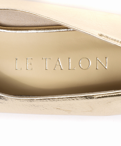 LE TALON（ルタロン）の「4.5cmポインテッドハイバンプパンプス（パンプス・レディース・アイボリー/ゴールド/ブラック系その他/モスグリーン・24cm/22.5cm/24.5cm/22cm/23.5cm/25.5cm/23cm/25cm/21/21.5）」の11枚目の写真