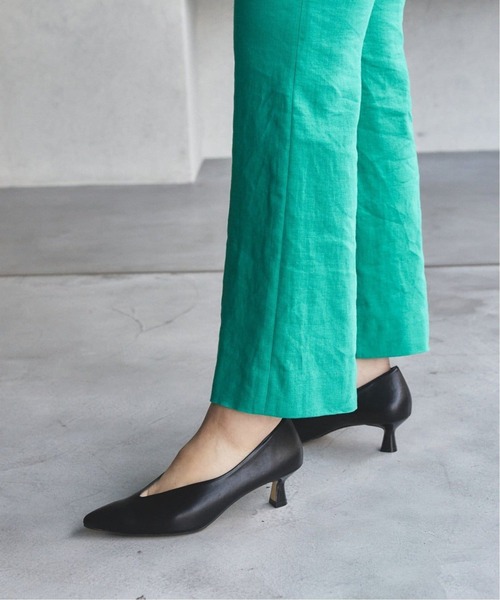 LE TALON（ルタロン）の「4.5cmポインテッドハイバンプパンプス（パンプス・レディース・アイボリー/ゴールド/ブラック系その他/モスグリーン・24cm/22.5cm/24.5cm/22cm/23.5cm/25.5cm/23cm/25cm/21/21.5）」の21枚目の写真