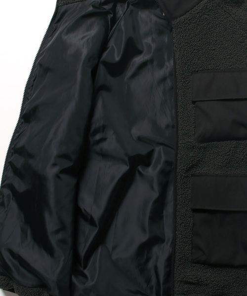 セール】mihns closet / ユーティリティーボアブルゾン / 3452701