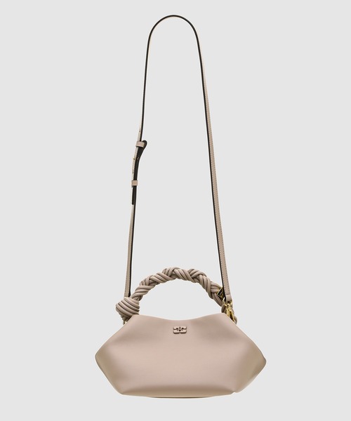 GANNI(ガニー)の「Ganni Bag(ハンドバッグ・レディース・グレー・ONE SIZE)」の1枚目の写真