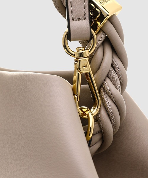 GANNI(ガニー)の「Ganni Bag(ハンドバッグ・レディース・グレー・ONE SIZE)」の7枚目の写真