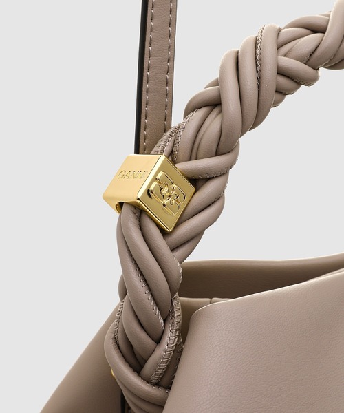 GANNI(ガニー)の「Ganni Bag(ハンドバッグ・レディース・グレー・ONE SIZE)」の3枚目の写真