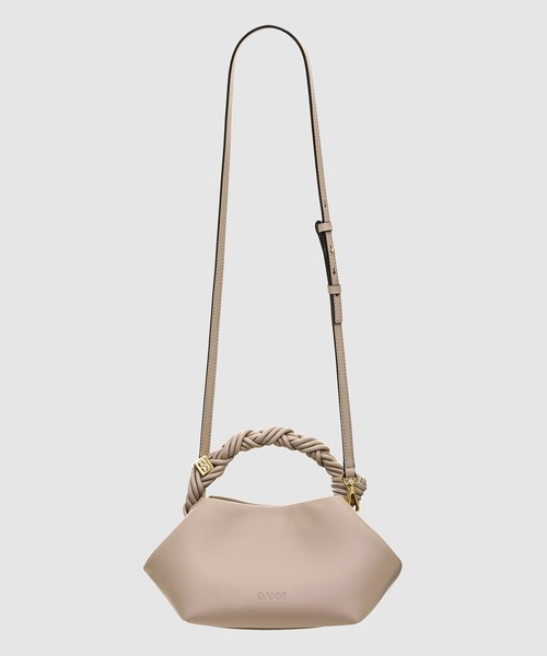 GANNI(ガニー)の「Ganni Bag(ハンドバッグ・レディース・グレー・ONE SIZE)」の2枚目の写真