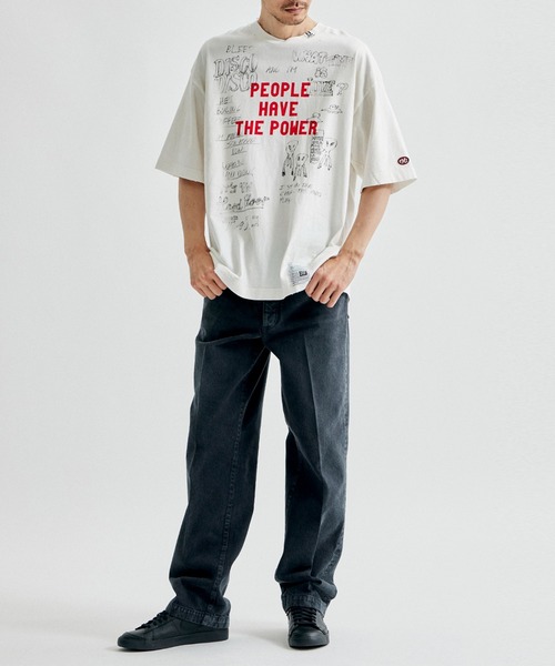MIHARAYASUHIRO/ミハラヤスヒロ】DISTRESSED TEE/ディストレスト