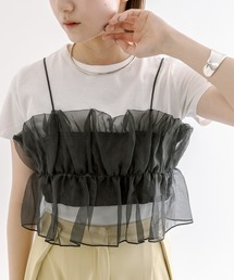 mline | [mline]シアーギャザービスチェ(キャミソール)