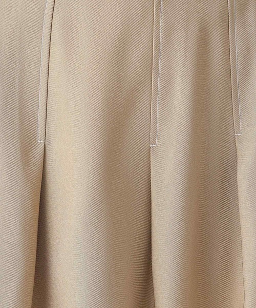 DRESKIP(ドレスキップ)の「◆上品シルエット デニム調 サイドボタン タックスカート(スカート・レディース・ブルー系その他/ベージュ/ブラック・04/03/02)」の11枚目の写真