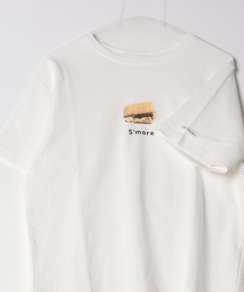 RUBY AND YOU(ルビーアンドユー)の「S’moreプリントTシャツ(Tシャツ/カットソー・レディース・ベージュ系その他/オフホワイト・FREE)」の3枚目の写真