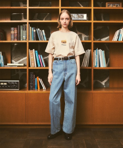 RUBY AND YOU(ルビーアンドユー)の「S’moreプリントTシャツ(Tシャツ/カットソー・レディース・ベージュ系その他/オフホワイト・FREE)」の14枚目の写真