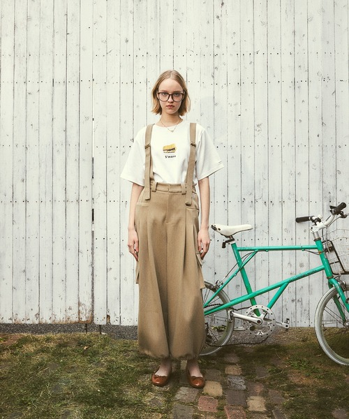 RUBY AND YOU(ルビーアンドユー)の「S’moreプリントTシャツ(Tシャツ/カットソー・レディース・ベージュ系その他/オフホワイト・FREE)」の10枚目の写真