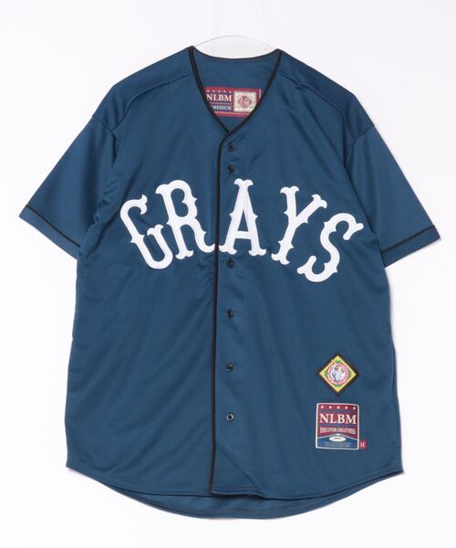 【セール】/REASON CLOTHING/BUTTON UP BASEBALL JERSEY（シャツ/ブラウス）｜NO WAY（ノーウェイ）
