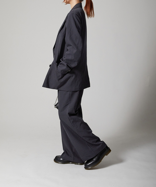 Oriens JOURNAL STANDARD(オリエンス ジャーナルスタンダード)の「テーラードジャケット(テーラードジャケット・レディース・チャコールグレー/ネイビー・FREE)」の9枚目の写真