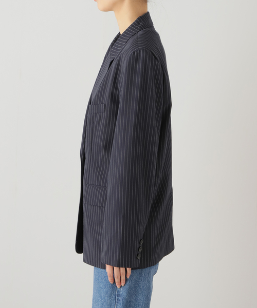 Oriens JOURNAL STANDARD(オリエンス ジャーナルスタンダード)の「テーラードジャケット(テーラードジャケット・レディース・チャコールグレー/ネイビー・FREE)」の12枚目の写真