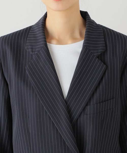 Oriens JOURNAL STANDARD(オリエンス ジャーナルスタンダード)の「テーラードジャケット(テーラードジャケット・レディース・チャコールグレー/ネイビー・FREE)」の14枚目の写真