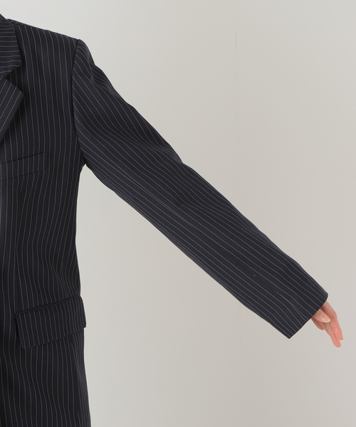 Oriens JOURNAL STANDARD(オリエンス ジャーナルスタンダード)の「テーラードジャケット(テーラードジャケット・レディース・チャコールグレー/ネイビー・FREE)」の16枚目の写真