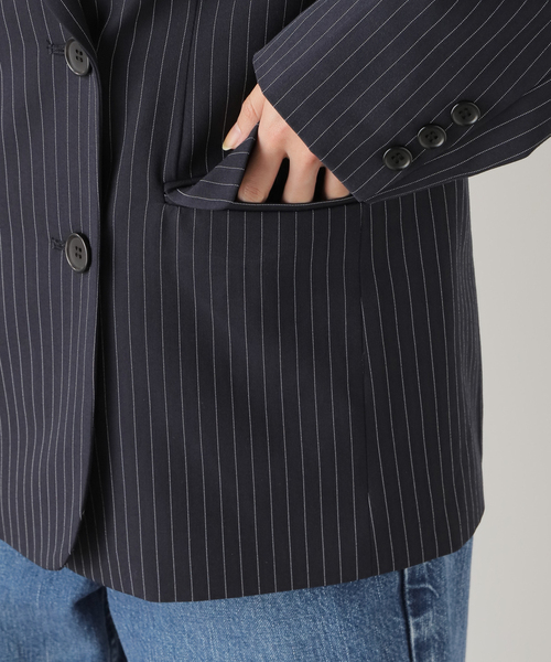 Oriens JOURNAL STANDARD(オリエンス ジャーナルスタンダード)の「テーラードジャケット(テーラードジャケット・レディース・チャコールグレー/ネイビー・FREE)」の18枚目の写真