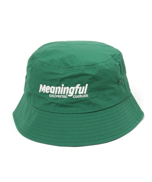 LAKOLE（ラコレ）の「ナイロンスポーティーロゴハット / 105164（ハット・メンズ・ライトブルー/ブラック/グリーン・9）」の4枚目の写真