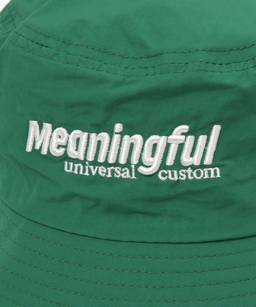 LAKOLE（ラコレ）の「ナイロンスポーティーロゴハット / 105164（ハット・メンズ・ライトブルー/ブラック/グリーン・9）」の12枚目の写真