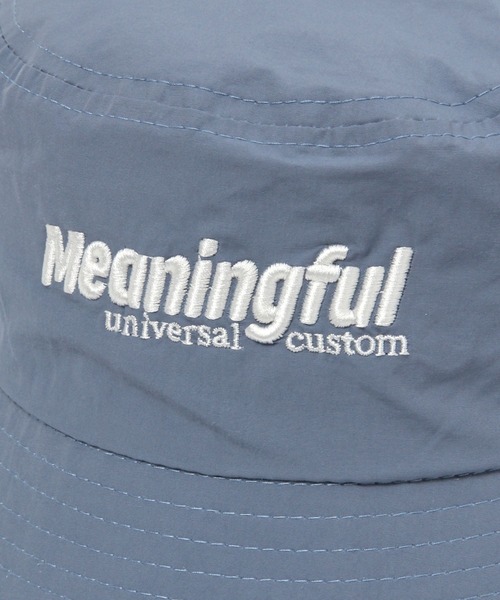 LAKOLE（ラコレ）の「ナイロンスポーティーロゴハット / 105164（ハット・メンズ・ライトブルー/ブラック/グリーン・9）」の13枚目の写真