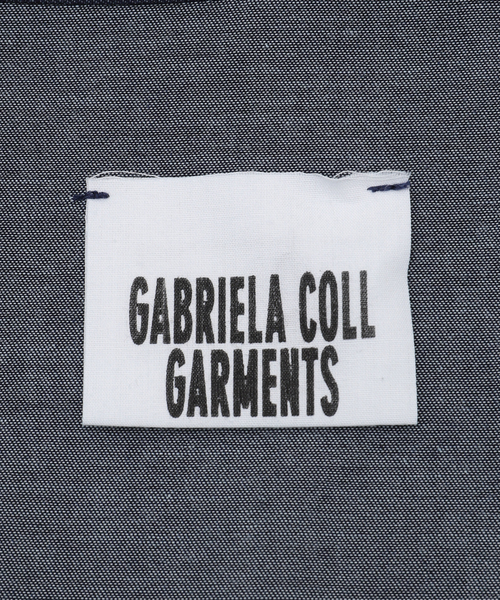 Gabriela Coll Garments(ガブリエラコールガーメンツ)の「【GABRIELA COLL GARMENTS / ガブリエラ コール ガーメンツ】ULTRA FINE DENIM SHIRT(シャツ/ブラウス・メンズ・ブラック/ネイビー・3/4)」の15枚目の写真