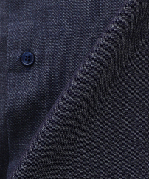 Gabriela Coll Garments(ガブリエラコールガーメンツ)の「【GABRIELA COLL GARMENTS / ガブリエラ コール ガーメンツ】ULTRA FINE DENIM SHIRT(シャツ/ブラウス・メンズ・ブラック/ネイビー・3/4)」の18枚目の写真