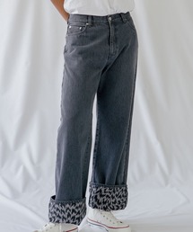 ELEY KISHIMOTO（イーリーキシモト）の「【ELEY KISHIMOTO＆JOHNBULL】ワイドジーンズ（デニムパンツ）」