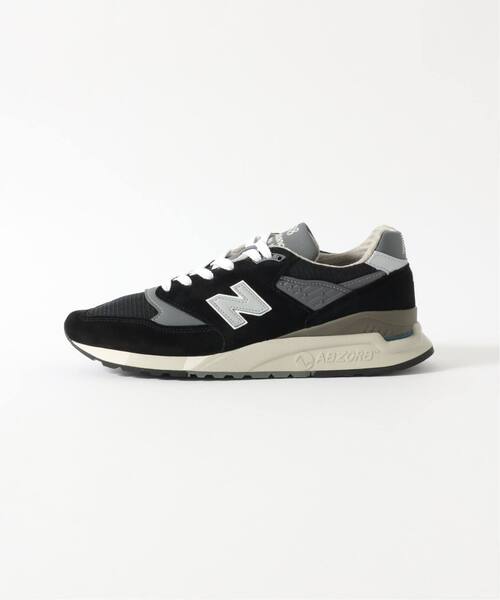 NEW BALANCE(ニューバランス)の「【New Balance / ニューバランス】U998BL(スニーカー・メンズ・ブラック・26cm/26.5cm/27cm/27.5cm/28cm/28.5cm/29cm)」の2枚目の写真