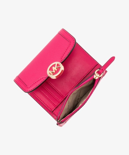 【MICHAEL KORS】LEIDA ビルフォールド ウォレット M MICHAEL KORS（マイケルコース）の「LEIDA ビルフォールド