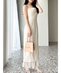 RESEXXY | シアーヘムキャミワンピース【セットアップ着用可能】(ワンピース)