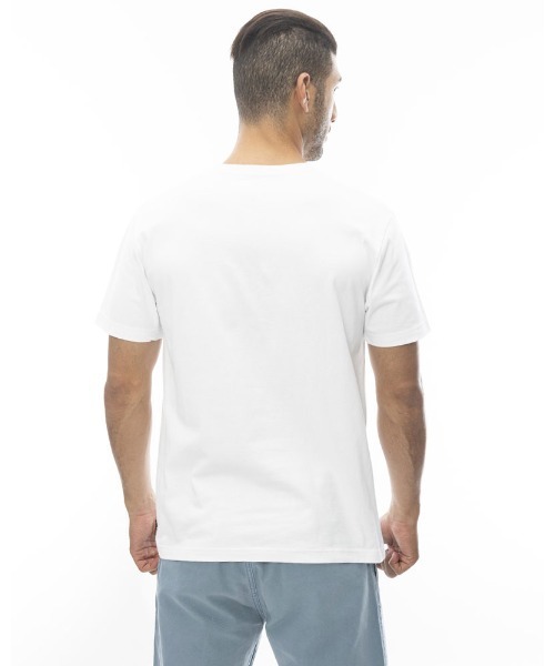 BILLABONG(ビラボン)の「BILLABONG メンズ BRACKET WAVE Tシャツ 【2024年春夏モデル】/ビラボン半袖Tシャツ(Tシャツ/カットソー・メンズ・ホワイト/クリーム/ブラック・MEDIUM/LARGE/X-LARGE)」の5枚目の写真