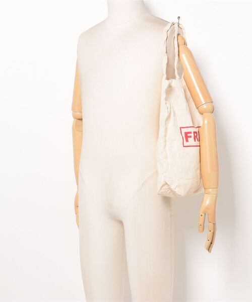 BEARDSLEY（ビアズリー）の「FPフリピエエコバッグ（エコバッグ/サブバッグ・レディース・アイボリー・FREE）」の5枚目の写真