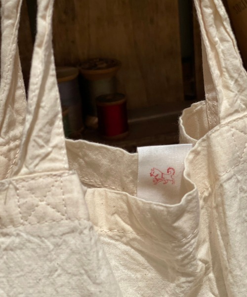 BEARDSLEY（ビアズリー）の「FPフリピエエコバッグ（エコバッグ/サブバッグ・レディース・アイボリー・FREE）」の8枚目の写真