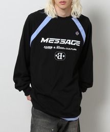 AMESWORLDWIDE | 【UNISEX】AMES WORLDWIDE／メッセージラグラン長袖Tシャツ 2111581(Tシャツ/カットソー)
