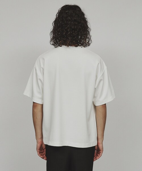 tk.TAKEO KIKUCHI（ティーケータケオキクチ）の「◆NATURE COLLAGE Tシャツ（Tシャツ/カットソー・メンズ・ホワイト/ブラック・01/02/03）」の9枚目の写真