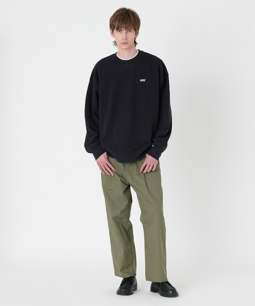 Levi's(リーバイス)の「Levi's/リーバイス 568(TM) STAY LOOSE PLEATED CROP グリーン SMOKEY OLIVE(チノパンツ・メンズ・マルチ・28inch/29inch/30inch/31inch/32inch/33inch/34inch/36inch)」の6枚目の写真