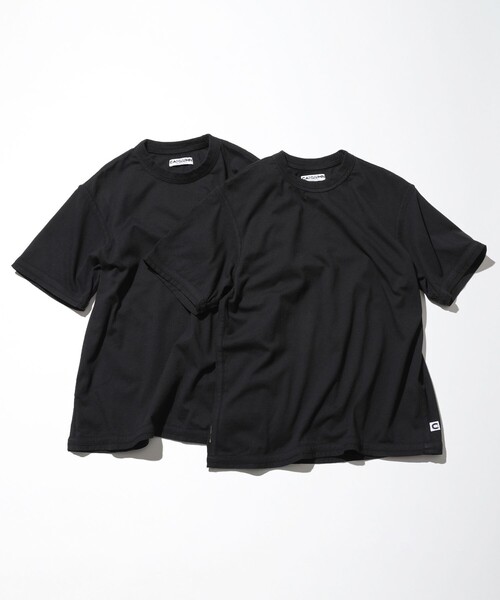 CAHLUMN（カウラム）の「CAHLUMN/カウラム 2-Pack Reversible Tee “TIGHT FIT”/ツーパック リバーシブルTシャツ タイトフィット（Tシャツ/カットソー・メンズ・ホワイト/ライトグレー/ブラック/ネイビー・MEDIUM/SMALL/X-SMALL/XX-SMALL）」の10枚目の写真