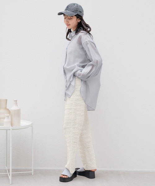 LOWRYS FARM（ローリーズファーム）の「カットフリルパンツ　110365（その他パンツ・レディース・ブラック/ベージュ/アイボリー・FREE）」の10枚目の写真