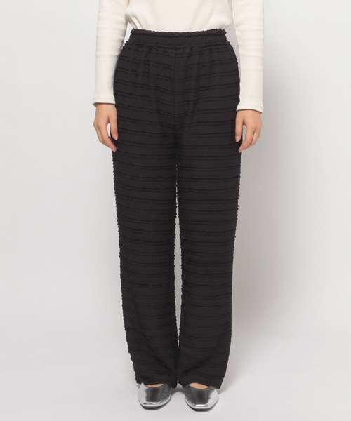 LOWRYS FARM（ローリーズファーム）の「カットフリルパンツ　110365（その他パンツ・レディース・ブラック/ベージュ/アイボリー・FREE）」の7枚目の写真