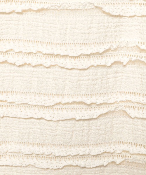 LOWRYS FARM（ローリーズファーム）の「カットフリルパンツ　110365（その他パンツ・レディース・ブラック/ベージュ/アイボリー・FREE）」の17枚目の写真