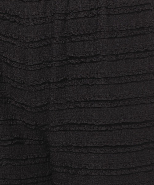 LOWRYS FARM（ローリーズファーム）の「カットフリルパンツ　110365（その他パンツ・レディース・ブラック/ベージュ/アイボリー・FREE）」の16枚目の写真