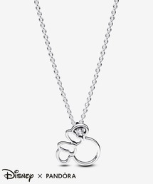 Pandora リボンモチーフ ネックレス Sparkling Bow Necklace