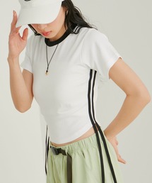 【WEB/一部店舗限定】サイドラインリボンプルオーバー