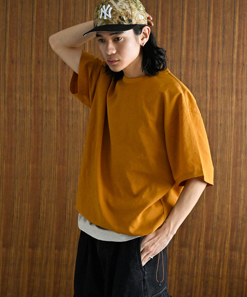 JOURNAL STANDARD（ジャーナルスタンダード）の「”吸水速乾 / 接触冷感” EVALET LIGHT スピンドルTシャツ（シャツ/ブラウス・メンズ・グレー/ブラック/アイボリー/オレンジ/ブルー系その他・SMALL/MEDIUM/LARGE）」の5枚目の写真