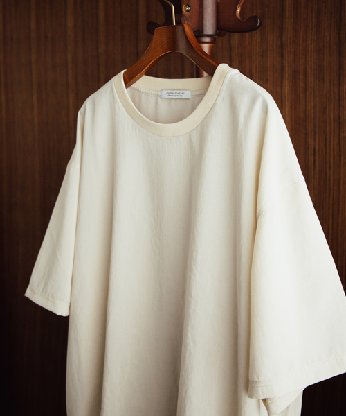 JOURNAL STANDARD（ジャーナルスタンダード）の「”吸水速乾 / 接触冷感” EVALET LIGHT スピンドルTシャツ（シャツ/ブラウス・メンズ・グレー/ブラック/アイボリー/オレンジ/ブルー系その他・SMALL/MEDIUM/LARGE）」の8枚目の写真